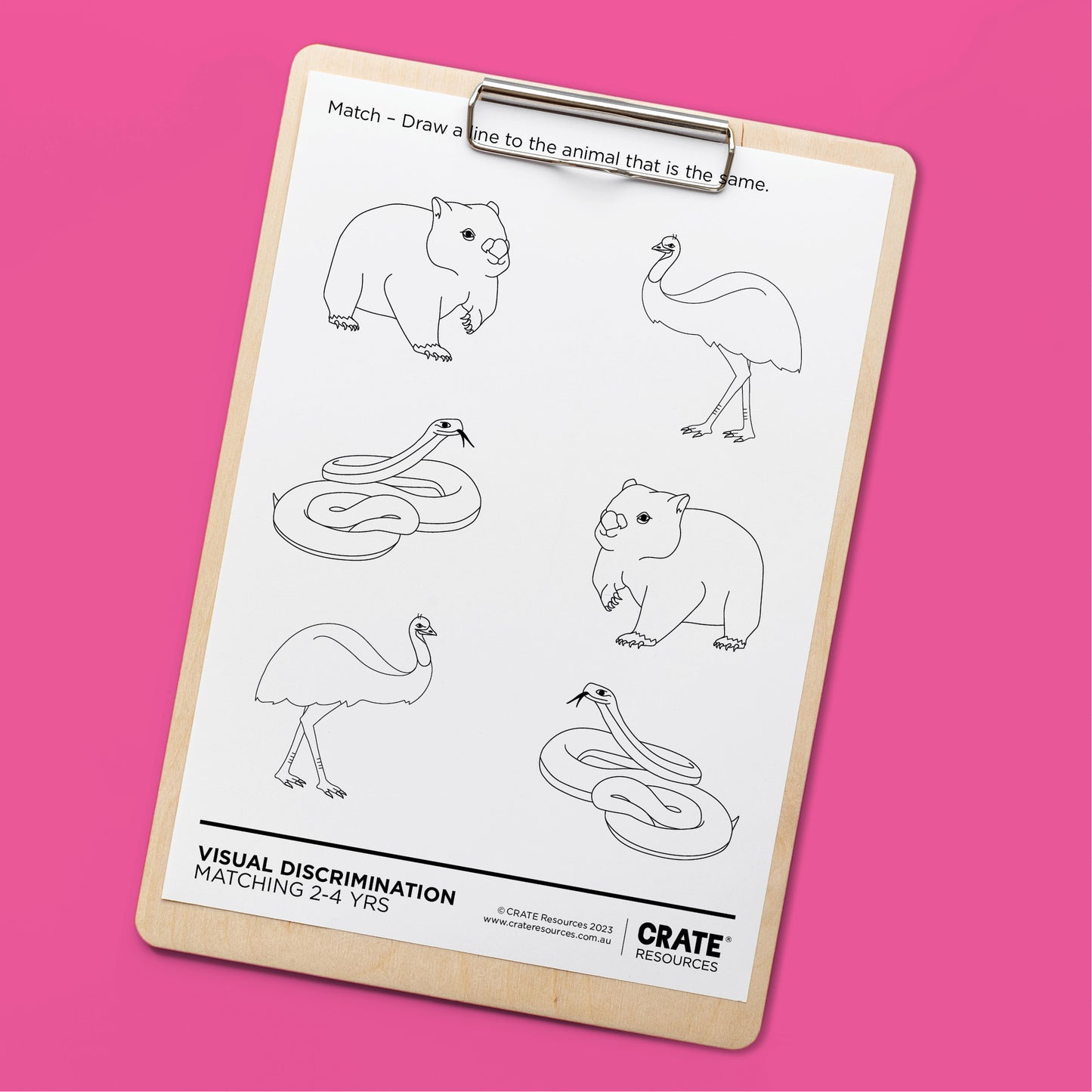 Visual Discrimination - Count + Match