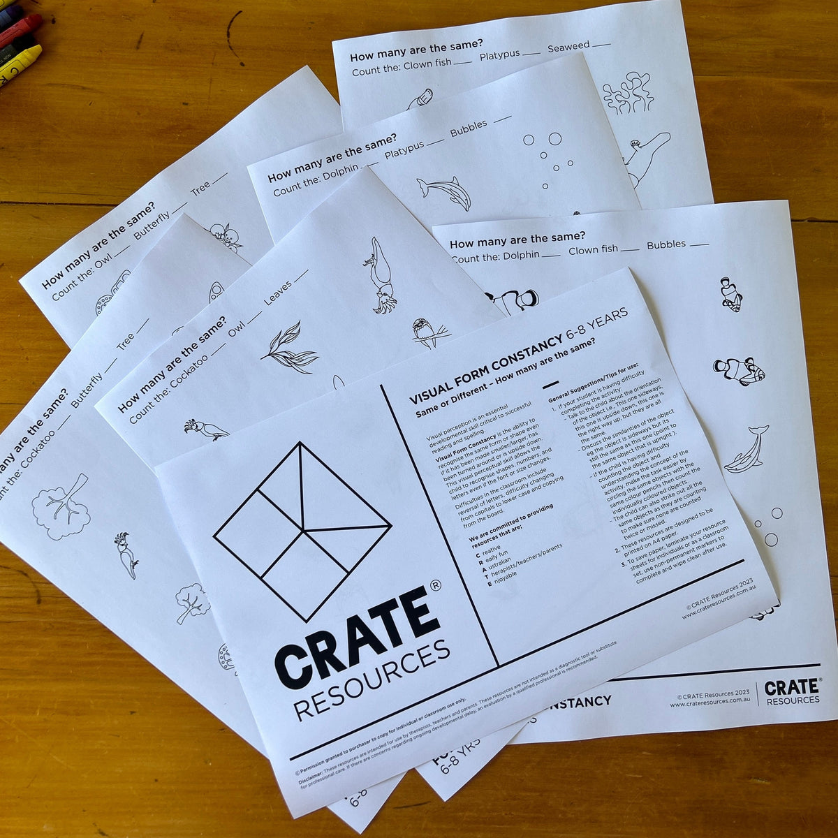 Visual Form Constancy Worksheets.pdf Form Constancy Worksheets Apple Visual Perception Skills Pack The OT