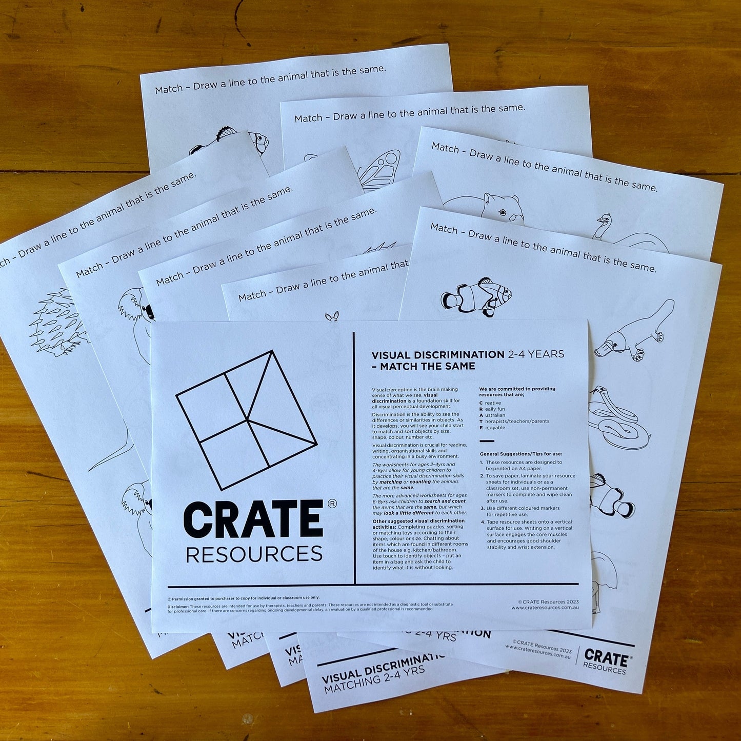CRATE Starting School Combination – 4-6yrs